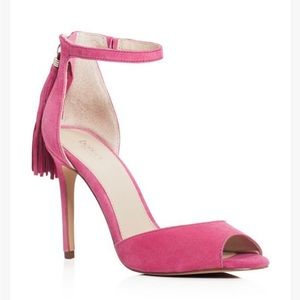 Women's Anna Suede Ankle Strap High-Heel Sandals size 10 new in box